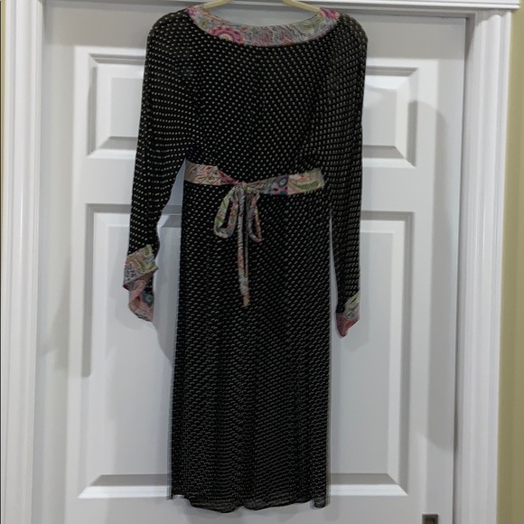 NEW MOTHERHOOD MATERNITY Tie-Back Lined Dress sz S - Picture 2 of 3